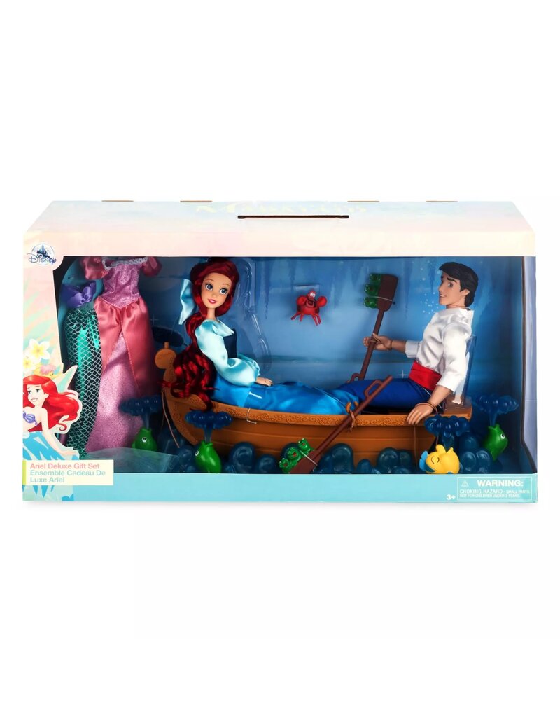 DISNEY DISNEY ARIEL AND ERIC DOLL DELUXE GIFT SET - THE LITTLE MERMAID