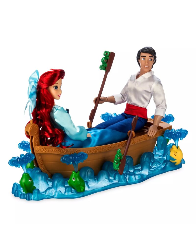 DISNEY DISNEY ARIEL AND ERIC DOLL DELUXE GIFT SET - THE LITTLE MERMAID