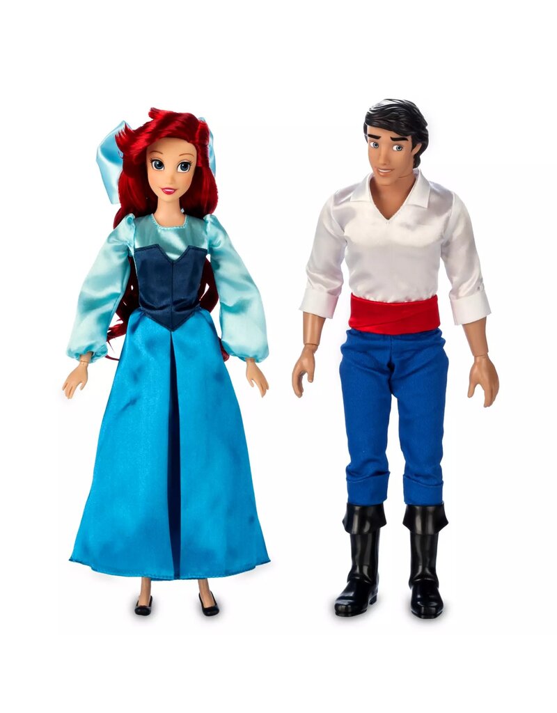 DISNEY DISNEY ARIEL AND ERIC DOLL DELUXE GIFT SET - THE LITTLE MERMAID