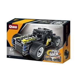QIHUI QIH05802 TECH BRICKS PULL BACK HOT ROD