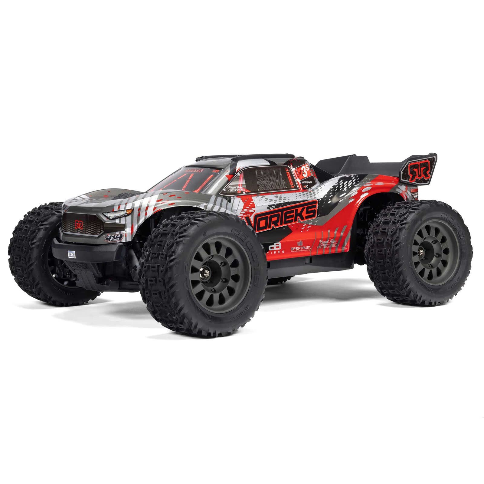 ARA4305V4T1 - 1/10 VORTEKS 223S DSC 4X4 RTR Brushless Stadium Truck - Red