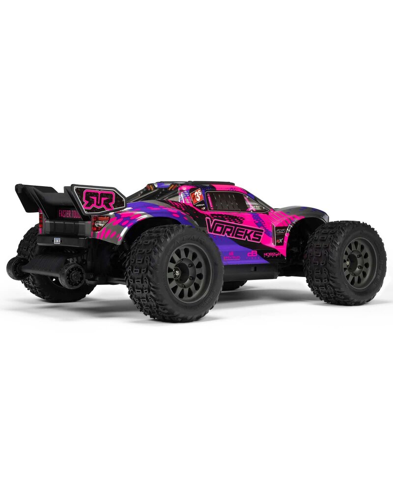 ARRMA ARA4305V4T3 1/10 VORTEKS 223S DSC 4X4 RTR BRUSHLESS STADIUM TRUCK: PURPLE