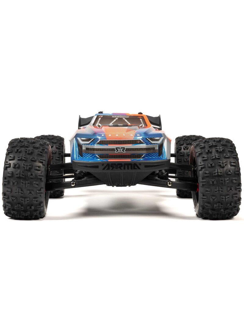 ARRMA ARA8608V6T1 1/8 KRATON 6S 4X4 RTR BRUSHLESS SPEED TRUCK: BLUE/ORANGE