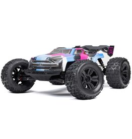 ARRMA ARA8608V6T2 1/8 KRATON 6S 4X4 RTR BRUSHLESS SPEED TRUCK: BLUE/PINK