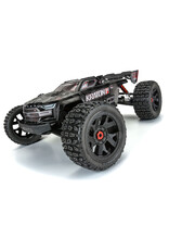 DURATRAX DTX565010 BRUTUS F/R 5.7 MONSTER TRUCK TIRES MOUNTED ON RIPPER WHEELS 24MM HEX BLACK (2)