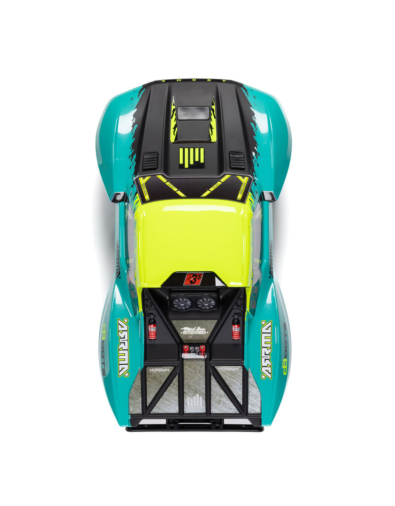 ARRMA ARA3521T2 1/10 FURY 2WD 223S BLX BRUSHLESS SHORT COURSE TRUCK RTR WITH DSC: GREEN