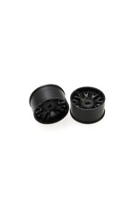PN RACING KEN 488BR0 MINI-Z AWD MACHINE CUT BBS REAR WHEEL R0 BLACK
