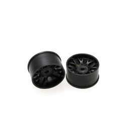PN RACING KEN 488BR0 MINI-Z AWD MACHINE CUT BBS REAR WHEEL R0 BLACK