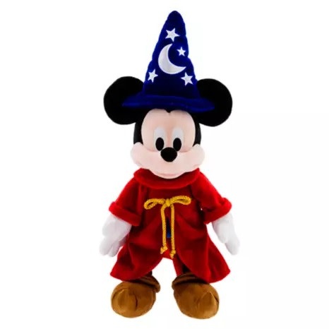 DISNEY SORCERER MICKEY MOUSE PLUSH FANTASIA MEDIUM 22''