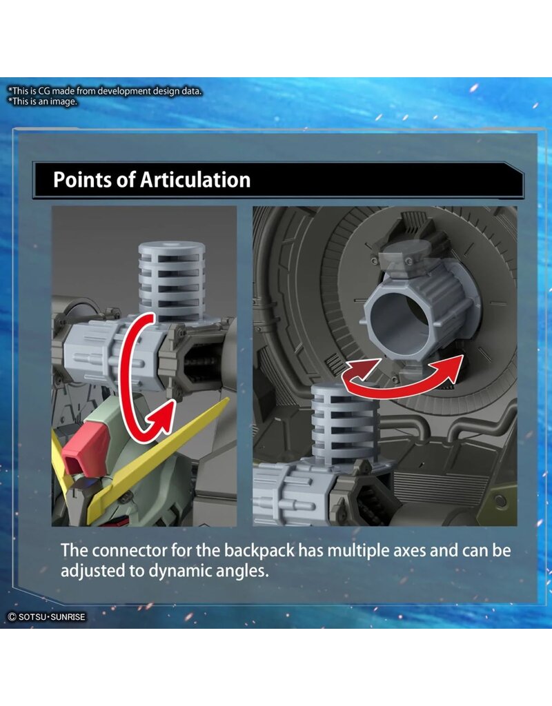 BANDAI BAN2640763 FULL MECHANICS 1/100 FORBIDDEN GUNDAM