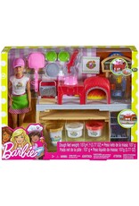 BARBIE MTL FHR09 BARBIE PIZZA CHEF PIZZA DOLL PLAYSET