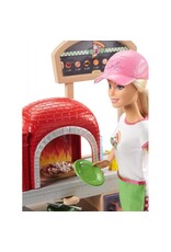BARBIE MTL FHR09 BARBIE PIZZA CHEF PIZZA DOLL PLAYSET