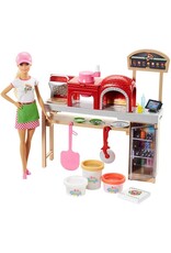 BARBIE MTL FHR09 BARBIE PIZZA CHEF PIZZA DOLL PLAYSET