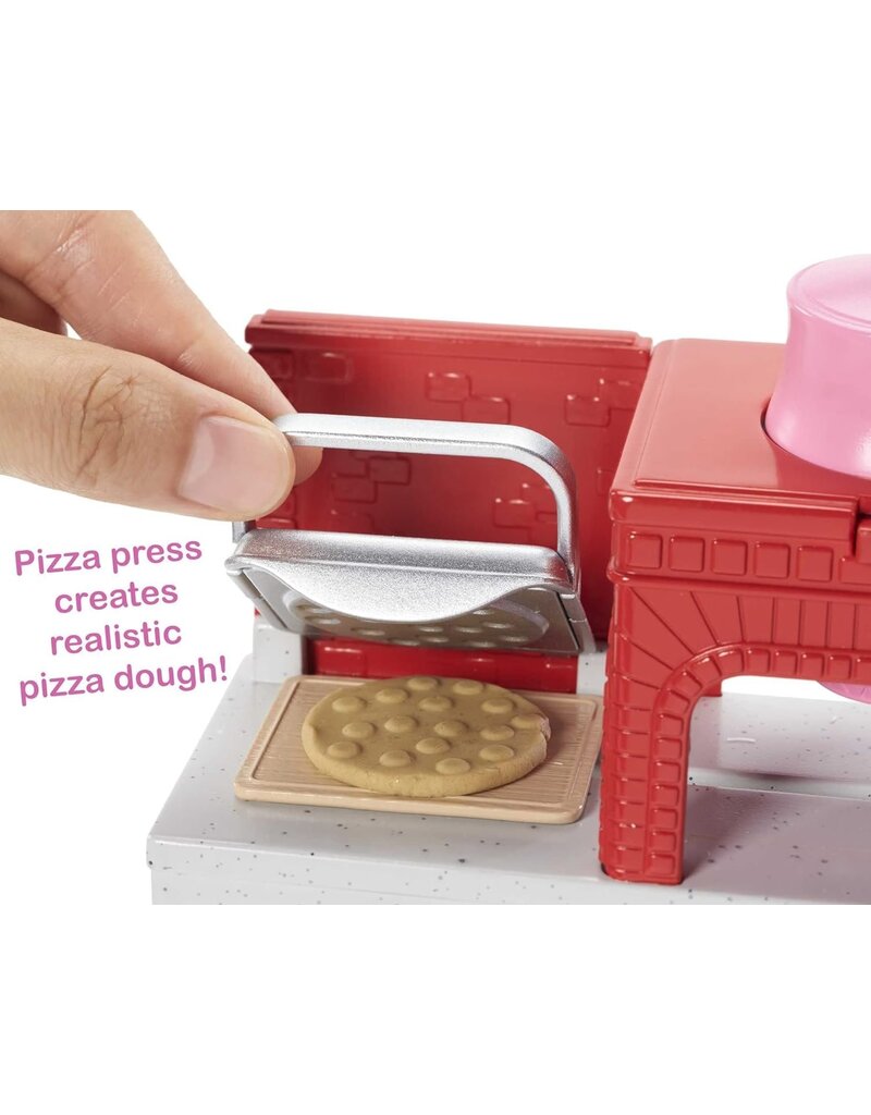 BARBIE MTL FHR09 BARBIE PIZZA CHEF PIZZA DOLL PLAYSET