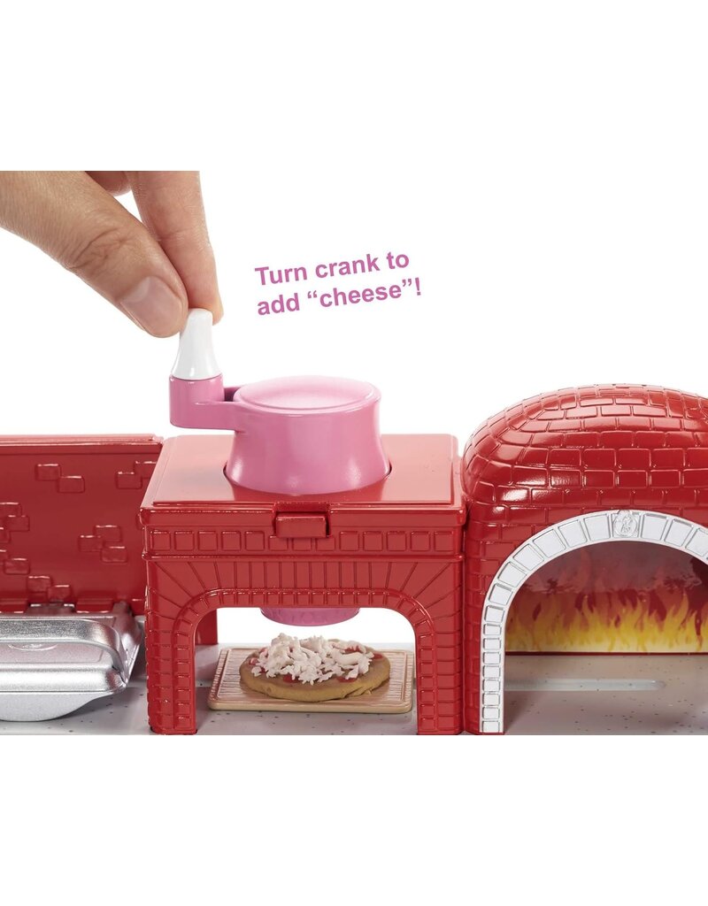 BARBIE MTL FHR09 BARBIE PIZZA CHEF PIZZA DOLL PLAYSET