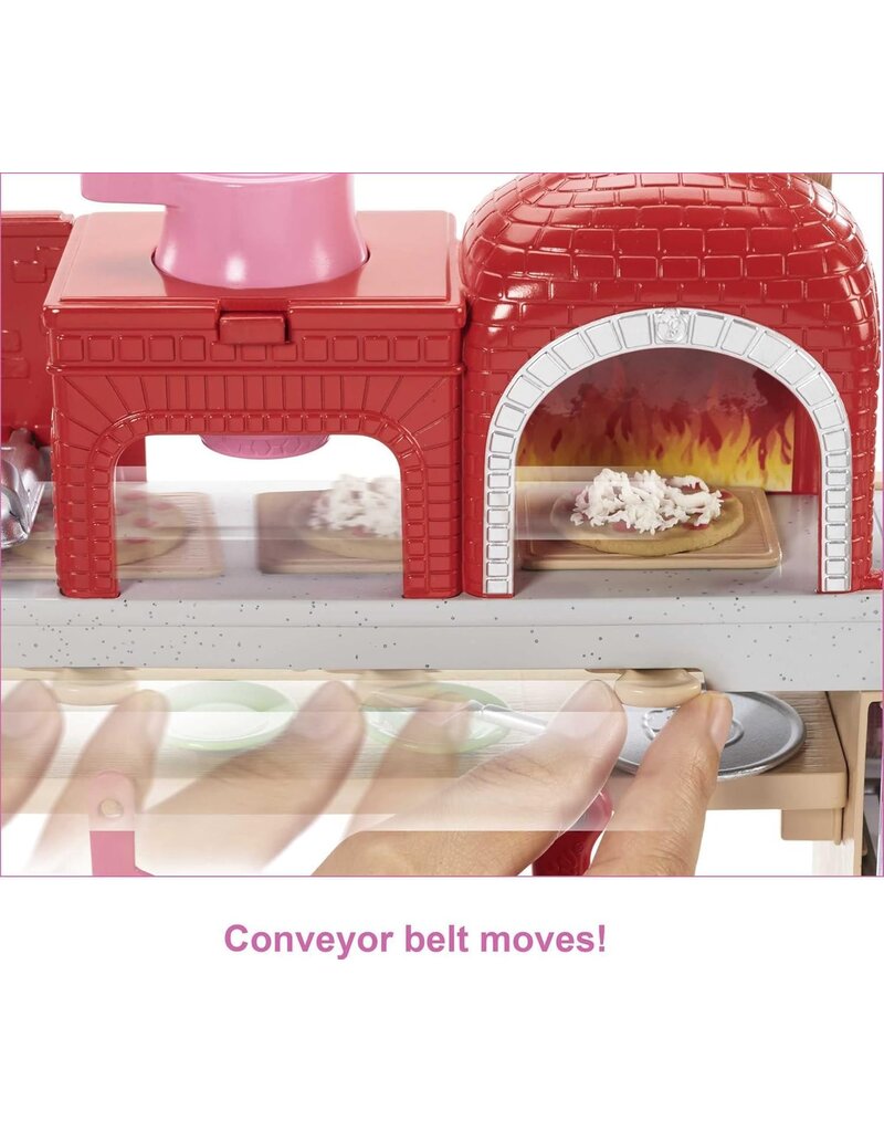 BARBIE MTL FHR09 BARBIE PIZZA CHEF PIZZA DOLL PLAYSET