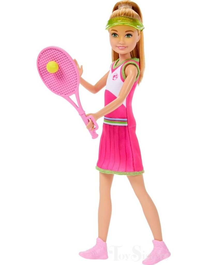 BARBIE MTL HRG83 BARBIE STACIE & CHELSEA TENNIS PLAYSETWITH 2 DOLLS