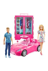 BARBIE MTL GVK05 BARBIE & KEN ULTIMATE CLOSET WITH CONVERTIBLE PINK DOLL PLAYSET