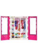 BARBIE MTL GVK05 BARBIE & KEN ULTIMATE CLOSET WITH CONVERTIBLE PINK DOLL PLAYSET