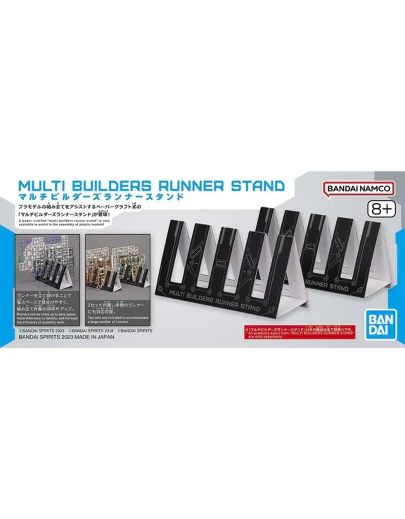 BANDAI BAN2696190 MULTI BUILDERS RUNNER STAND