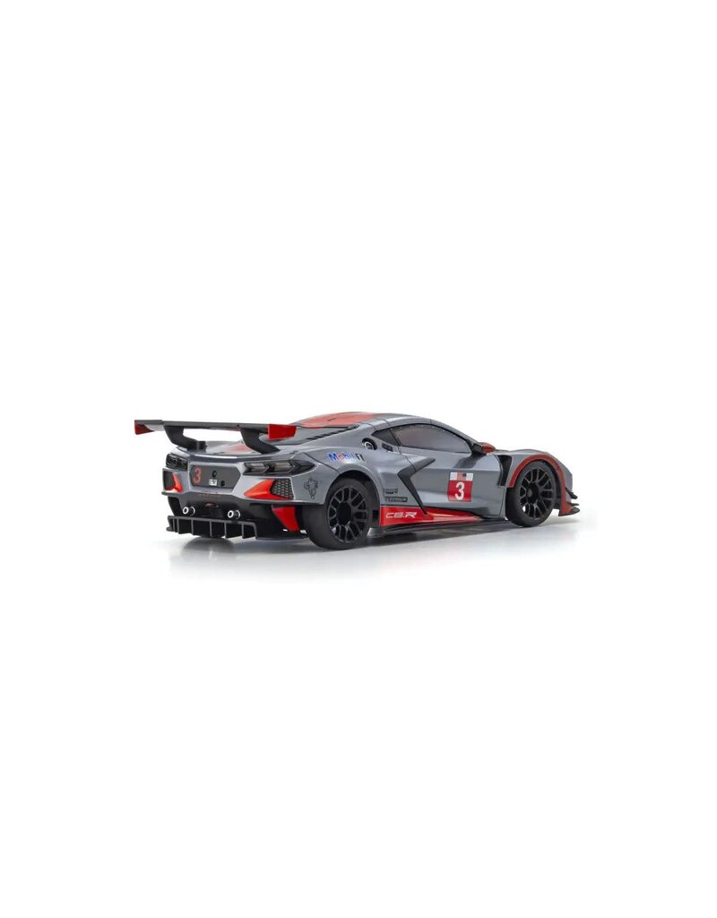KYOSHO KYO32356GMR MINI-Z RWD MR-04  READYSET CHEVROLET CORVETTE C8.R GUNMETAL/RED
