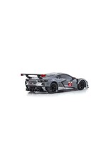KYOSHO KYO32356GMW MINI-Z RWD MR-04  READYSET CHEVROLET CORVETTE C8.R GUNMETAL/WHITE