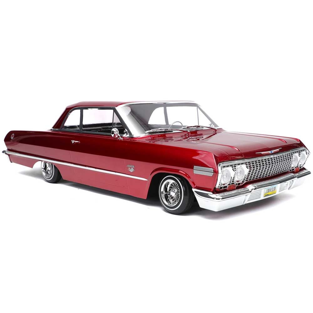 RER33481 SIXTYTHREE RC CAR - 1:10 1963 CHEVROLET IMPALA HOPPING LOWRIDER RED