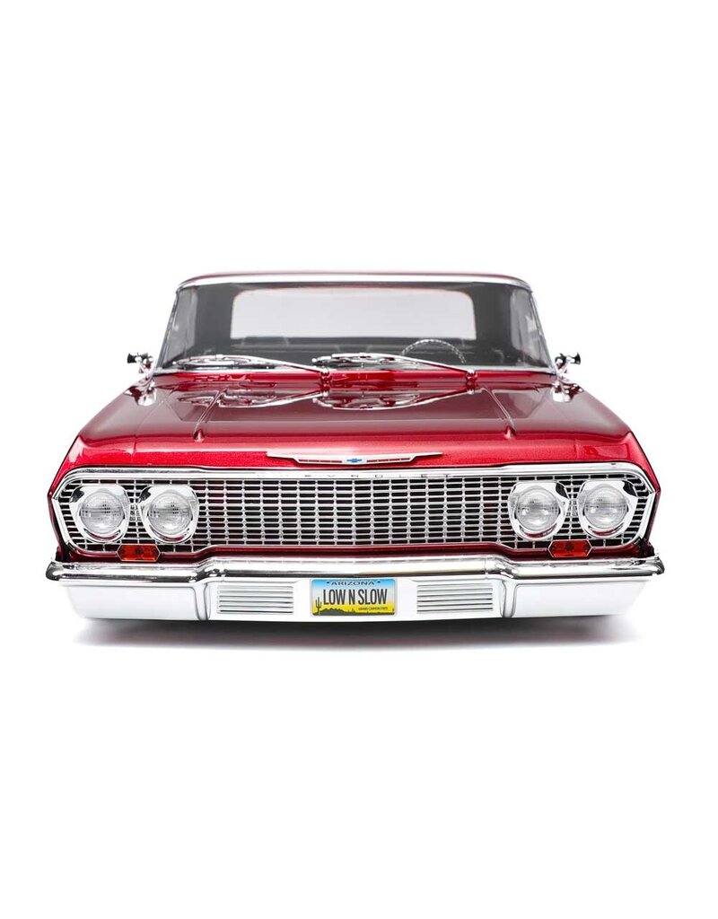 REDCAT RACING RER33481 SIXTYTHREE RC CAR - 1:10 1963 CHEVROLET IMPALA HOPPING LOWRIDER RED