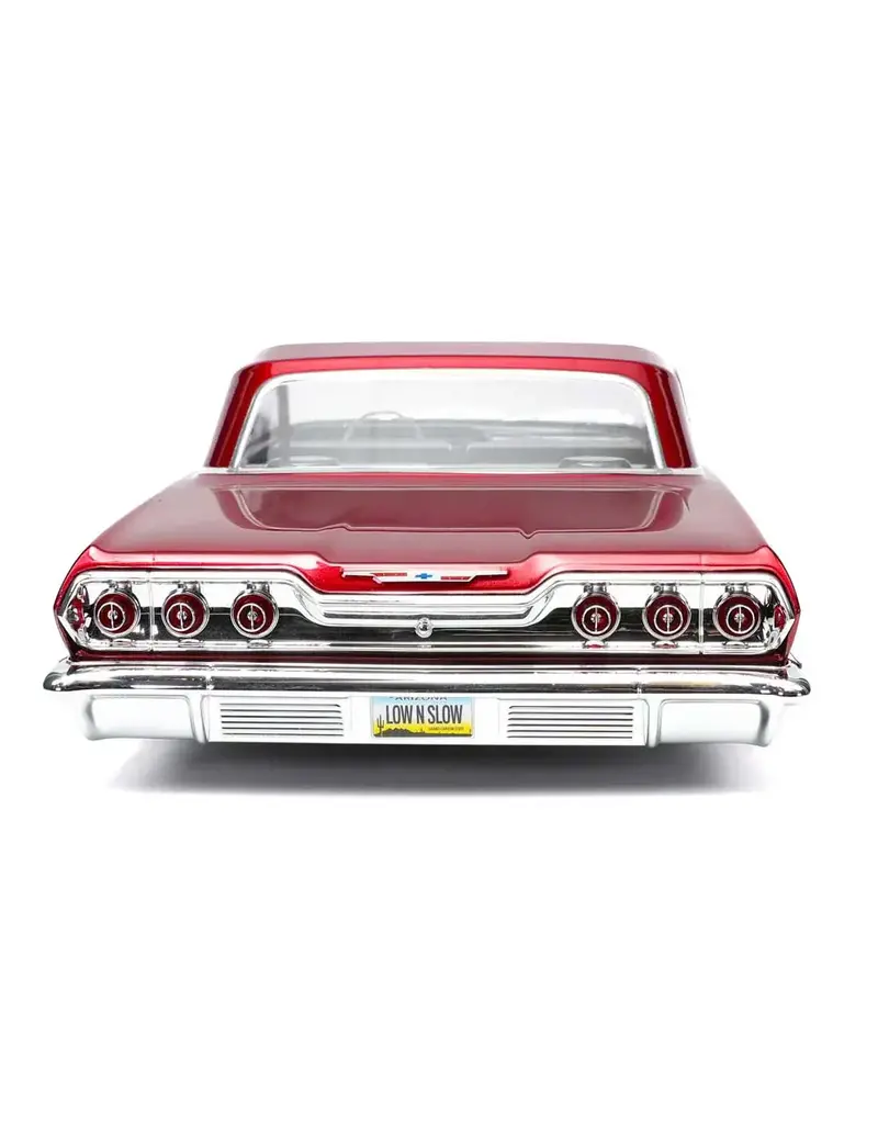 REDCAT RACING RER33481 SIXTYTHREE RC CAR - 1:10 1963 CHEVROLET IMPALA HOPPING LOWRIDER RED