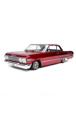REDCAT RACING RER33481 SIXTYTHREE RC CAR - 1:10 1963 CHEVROLET IMPALA HOPPING LOWRIDER RED