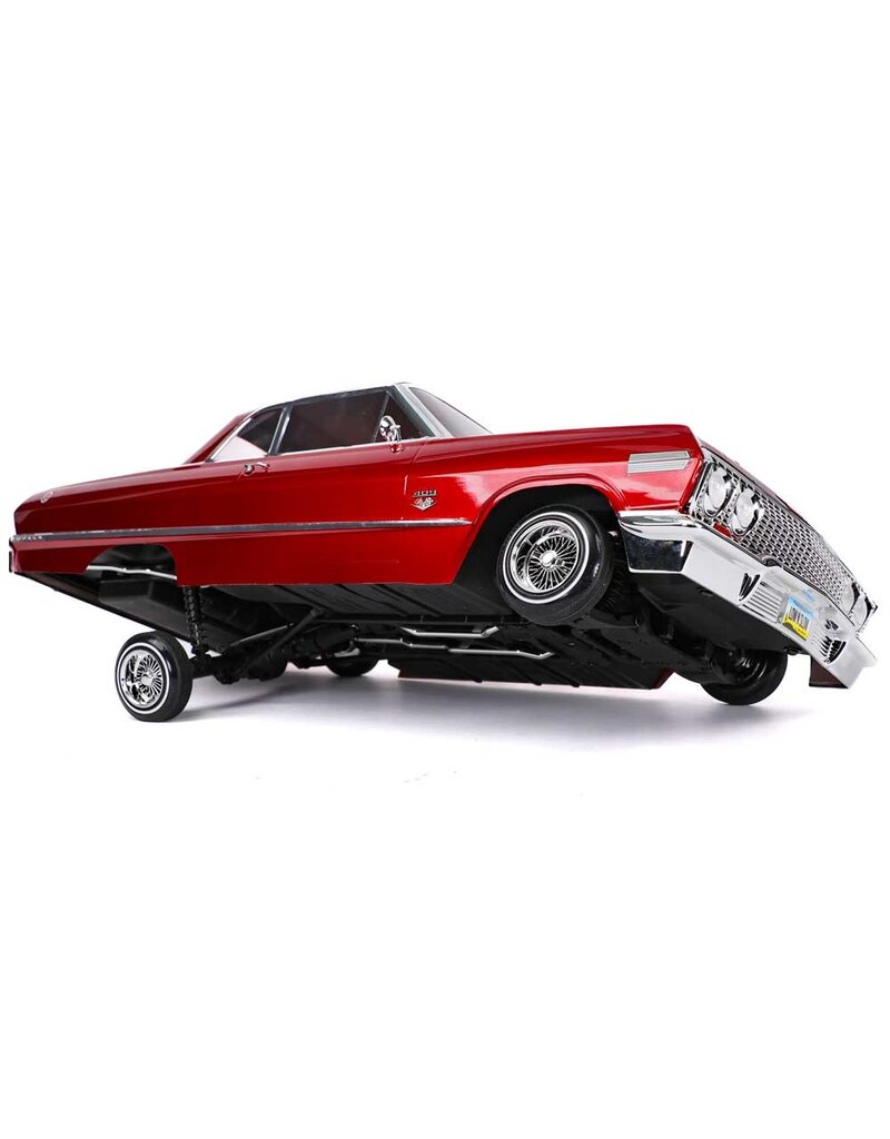 REDCAT RACING RER33481 SIXTYTHREE RC CAR - 1:10 1963 CHEVROLET IMPALA HOPPING LOWRIDER RED