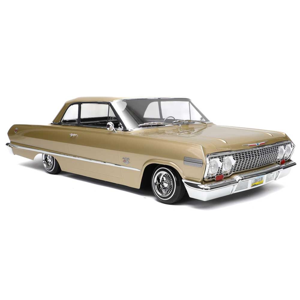 RER33482 SIXTYTHREE RC CAR - 1:10 1963 CHEVROLET IMPALA HOPPING LOWRIDER TAN