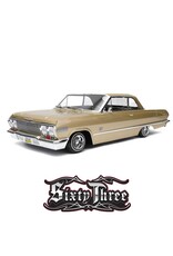 REDCAT RACING RER33482  SIXTYTHREE RC CAR - 1:10 1963 CHEVROLET IMPALA HOPPING LOWRIDER TAN