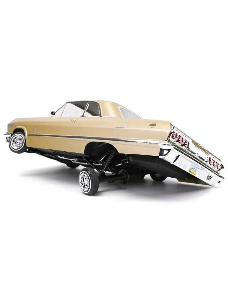 REDCAT RACING RER33482  SIXTYTHREE RC CAR - 1:10 1963 CHEVROLET IMPALA HOPPING LOWRIDER TAN