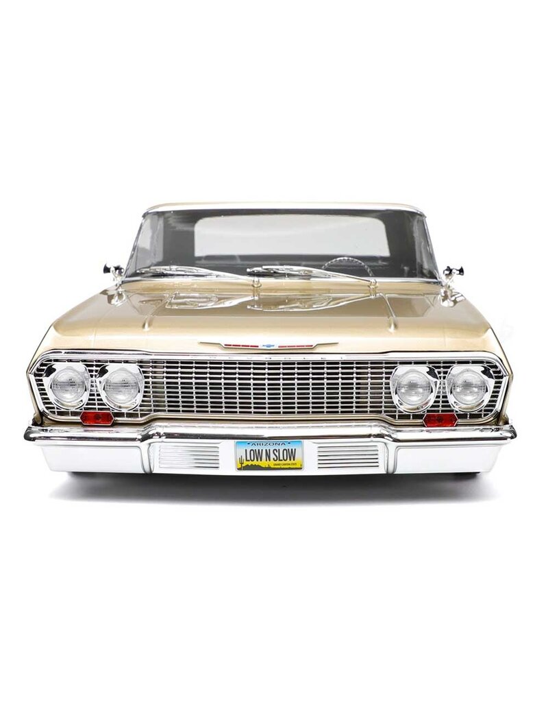 REDCAT RACING RER33482  SIXTYTHREE RC CAR - 1:10 1963 CHEVROLET IMPALA HOPPING LOWRIDER TAN