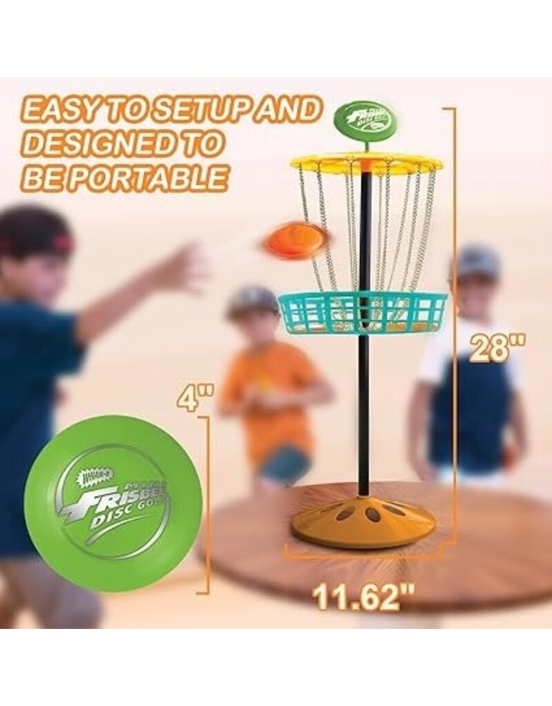 WHAM-O WHA 51091 MINI FRISBEE GOLF SET