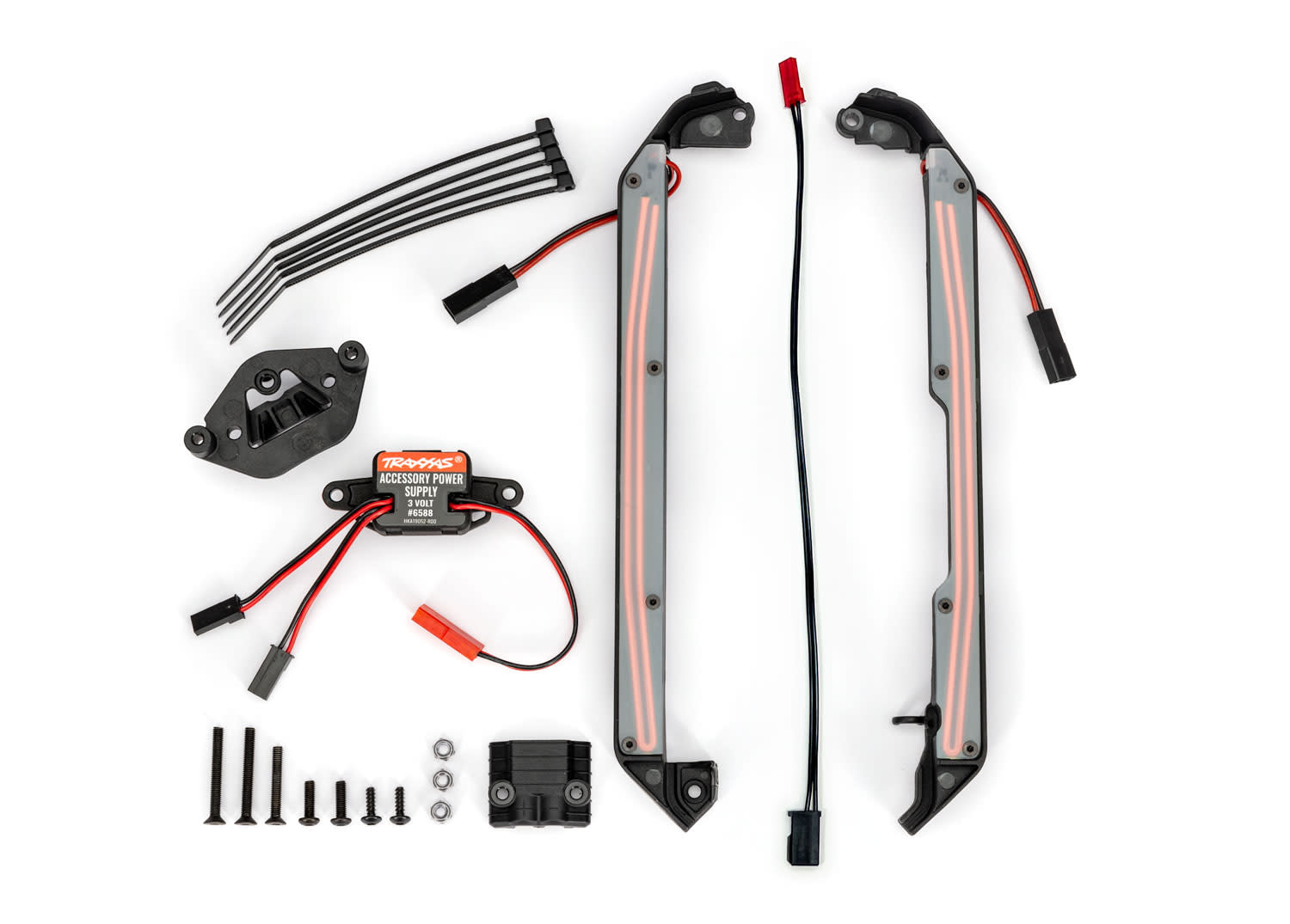 TRA10590-RED UNDERBODY LED LIGHTS 4-TEC: RED
