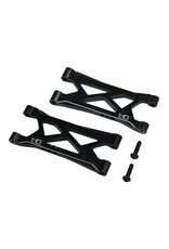 HOT RACING HRAGRM56N01 ALUMINUM REAR LOWER ARM SET B FOR ARRMA GROM