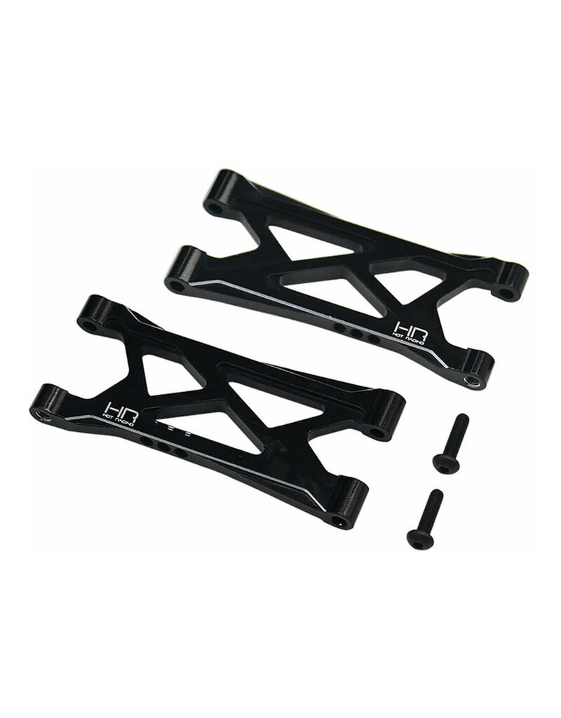 HOT RACING HRAGRM56N01 ALUMINUM REAR LOWER ARM SET B FOR ARRMA GROM
