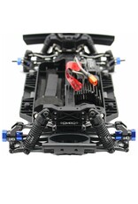 HOT RACING HRAGRM56N01 ALUMINUM REAR LOWER ARM SET B FOR ARRMA GROM