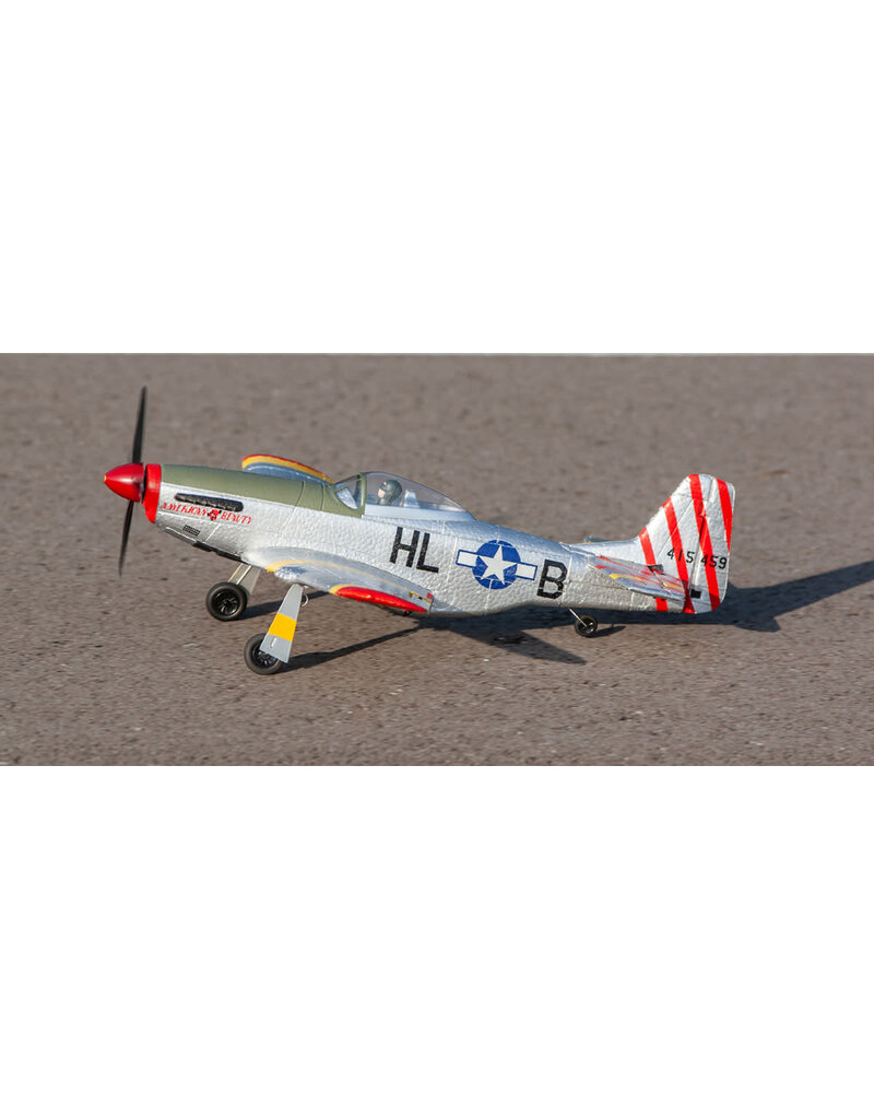 RAGE RC RGRA1600 P-51D MUSTANG 500MM BRUSHLESS RTF WARBIRD WITH PASS (PILOT ASSIST STABILITY SOFTWARE) SYSTEM