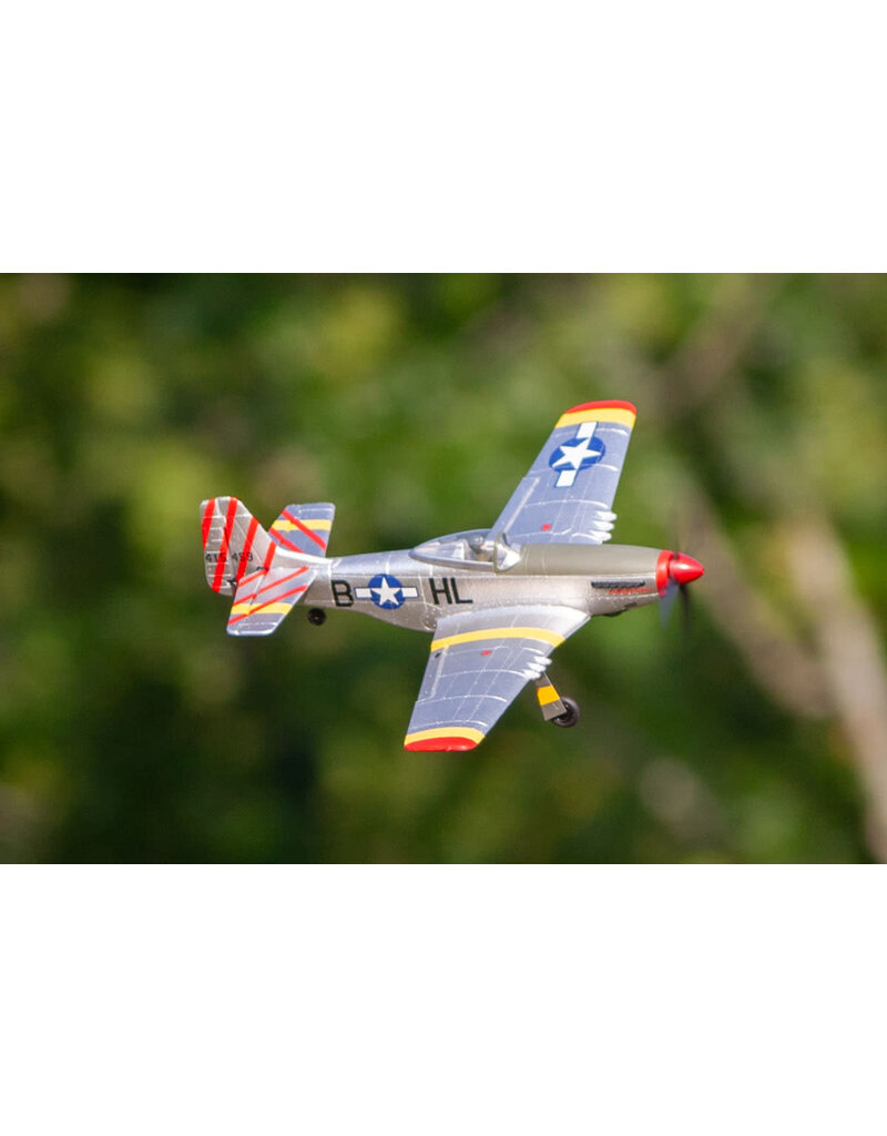 RAGE RC RGRA1600 P-51D MUSTANG 500MM BRUSHLESS RTF WARBIRD WITH PASS (PILOT ASSIST STABILITY SOFTWARE) SYSTEM