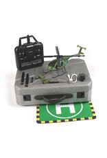 RAGE RC RGR6101 HERO-COPTER MILITARY, 4-BLADE RTF HELI: MARINES