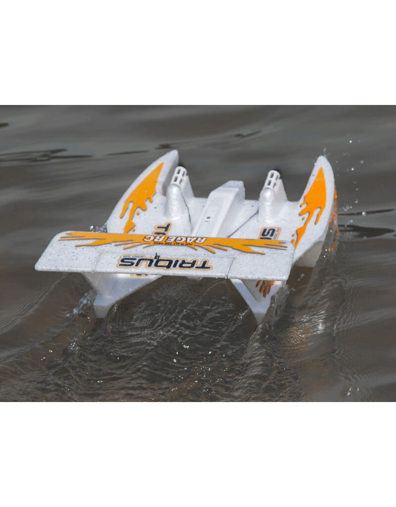 RAGE RC RGR3101 TRIBUS 250 ELECTRIC POWERED RTF AMPHIBIOUS AIRCRAFT; ORANGE
