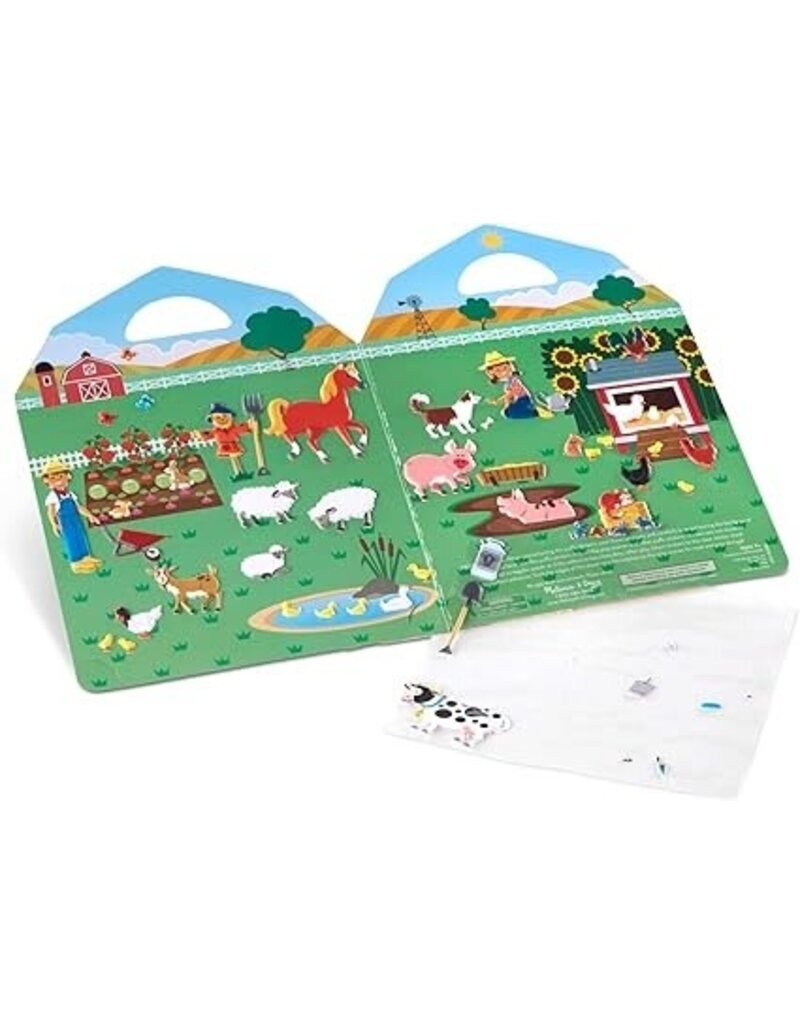 MELISSA & DOUG MD9408 PUFFY STICKER - FARM