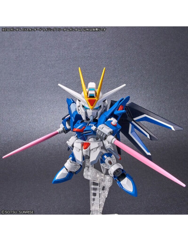 BANDAI BAN2687867 SD GUNDAM EX-STANDARD RISING FREEDOM GUNDAM "MOBILE SUIT GUNDAM SEED", BANDAISD Gundam EX-Standard Rising Freedom Gundam "Mobile Suit Gundam SEED", Bandai