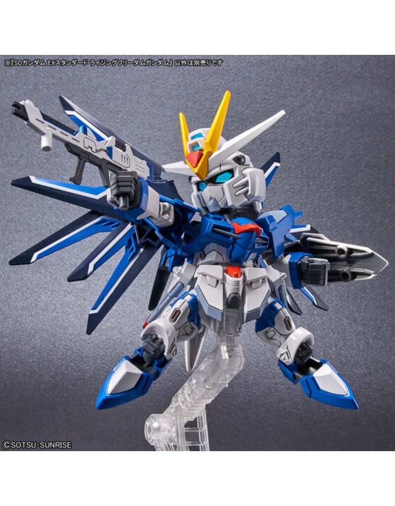 BANDAI BAN2687867 SD GUNDAM EX-STANDARD RISING FREEDOM GUNDAM "MOBILE SUIT GUNDAM SEED", BANDAISD Gundam EX-Standard Rising Freedom Gundam "Mobile Suit Gundam SEED", Bandai