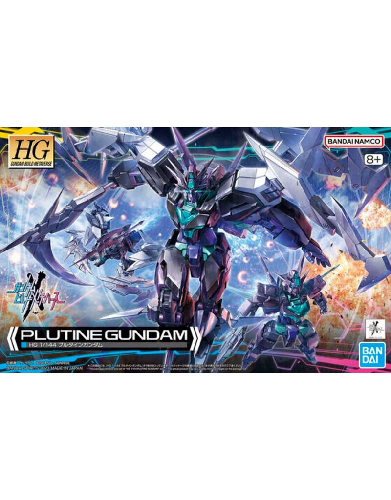 BANDAI BAN2677953 HG PLUTINE GUNDAM "GUNDAM BUILD METAVERSE" 1/144, BANDAI