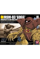 BANDAI BAN1075573 HGUC #8 MSN-03 GOGG "MOBILE SUIT GUNDAM"