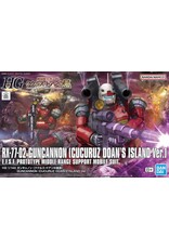 BANDAI BAN2652260 HG RX-77-02 GUNCANNON (CUCURUZ DOAN'S ISLAND VER.) "MOBILE SUIT GUNDAM" 1/144, BANDAI